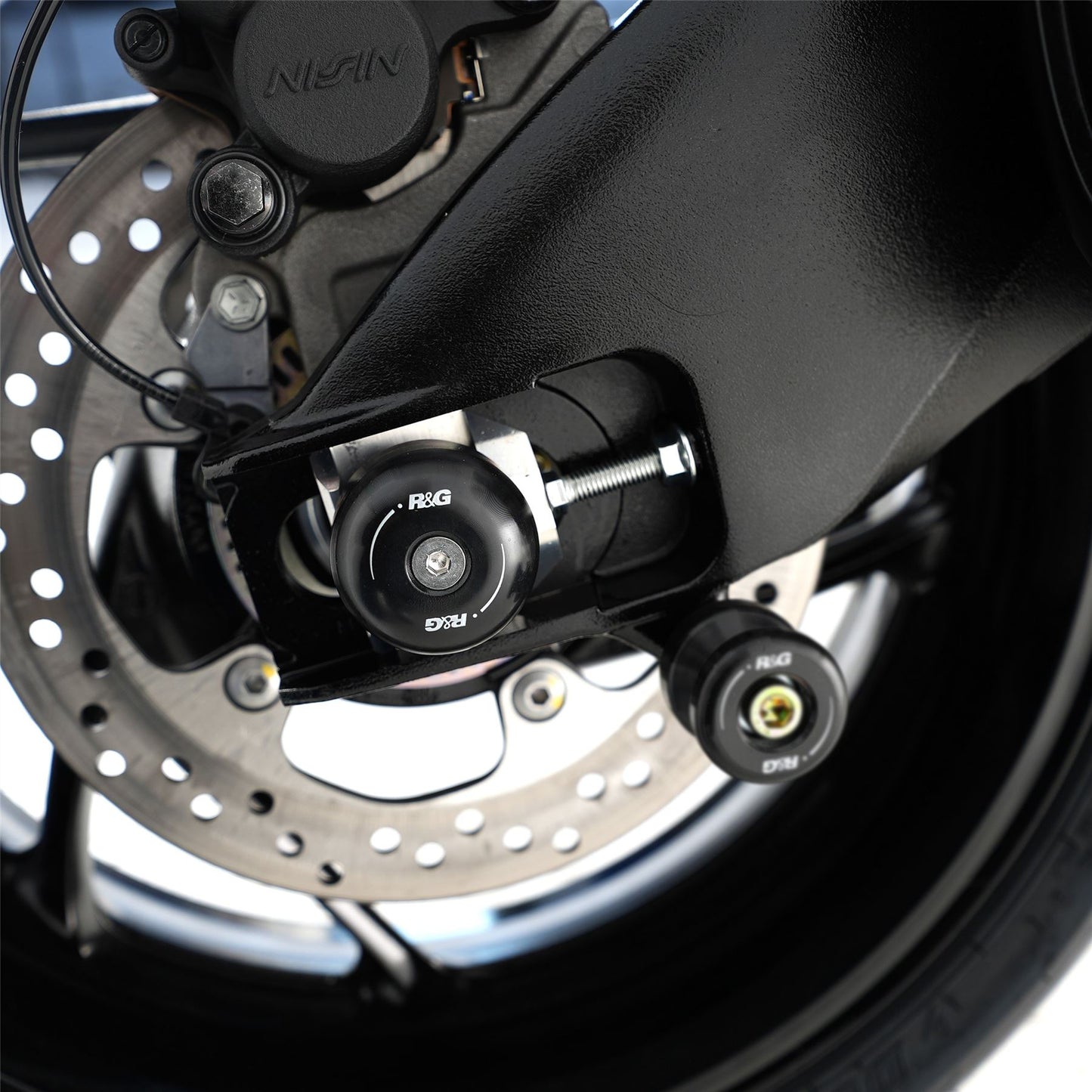Swingarm Protectors for the Suzuki GSX-S1000, GSX-S1000FA '15-, Katana '19- & GSX-S1000 GT '22-, Suzuki GSX - S1000 GX '24-