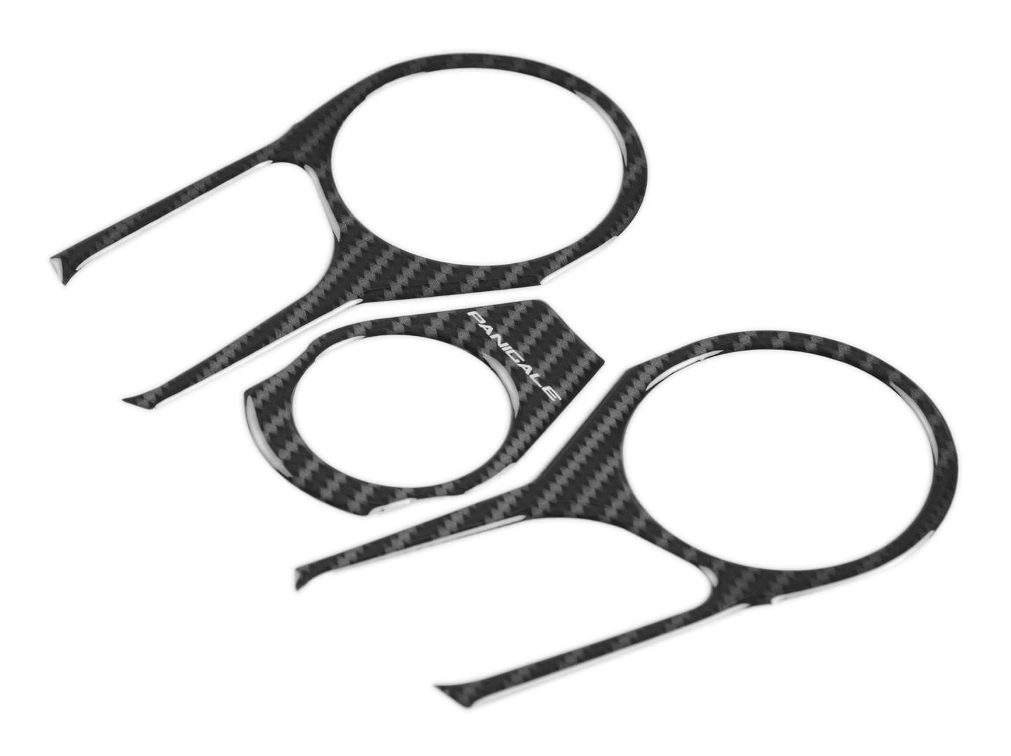 Red Dynamic Carbon Fibre Yoke Pad for Ducati Panigale 1199/1299 '12-'16 models