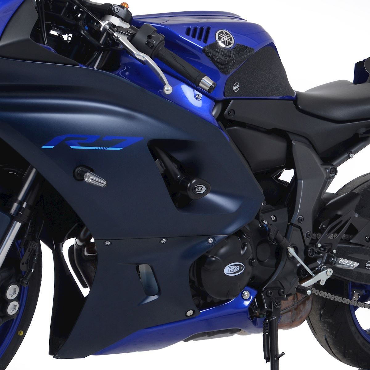 Crash Protectors - Race Aero Style for Yamaha R7 '22- Colour: Black