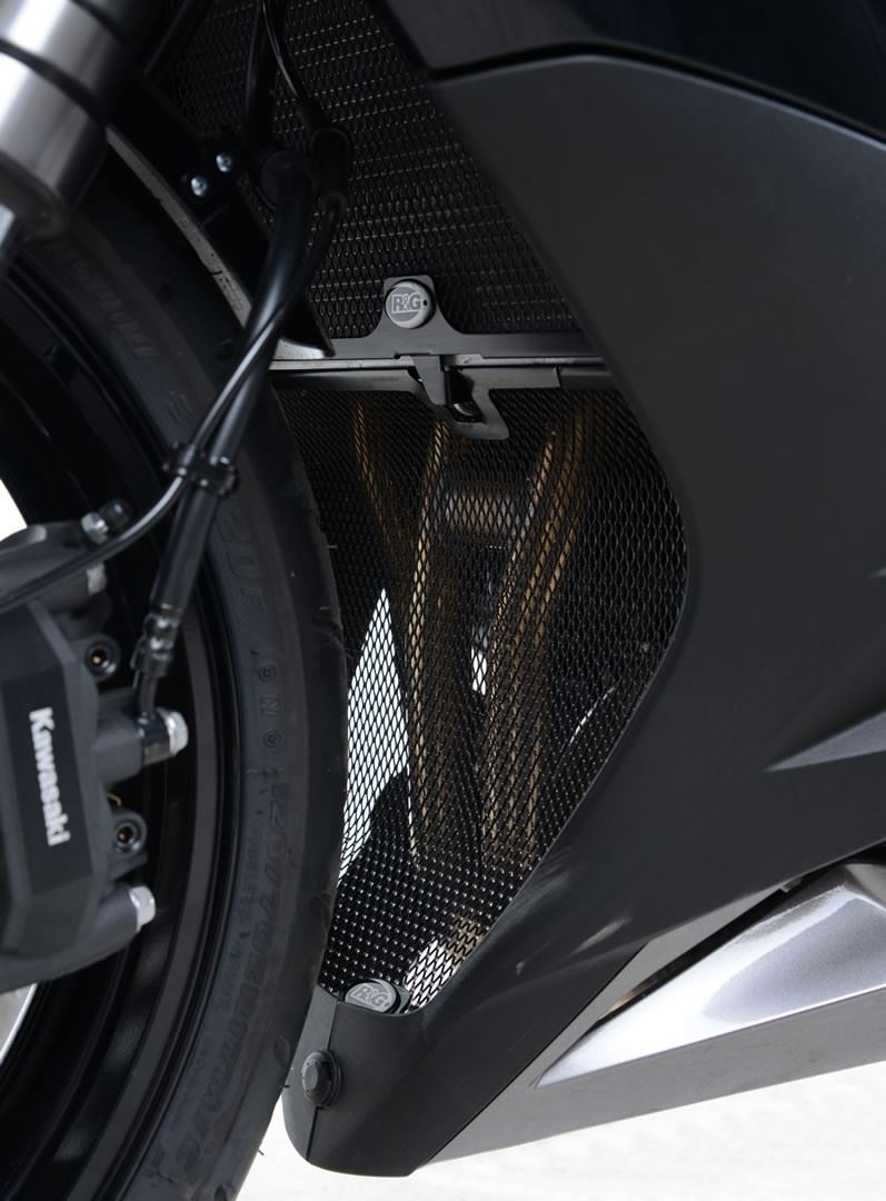 Downpipe Grille for Kawasaki Z1000SX '11-'19 Colour: Black