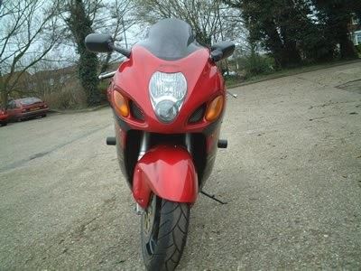 Crash Protectors - Classic Style for Suzuki GSX1300R Hayabusa '99-'07 Colour: White