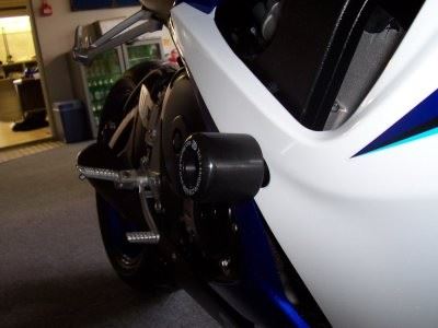 Crash Protectors - Classic Style for Suzuki GSX-R 600/750 K6-K7 Colour: White