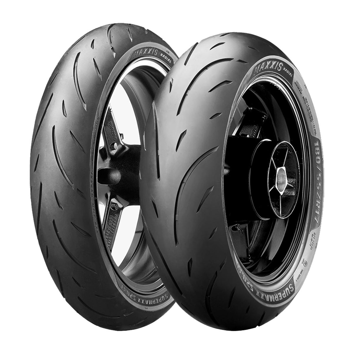 Maxxis Supermaxx Sport MA-SP Dual Compound - Matched tyre pair 120/70-ZR17 and 190/55-ZR17