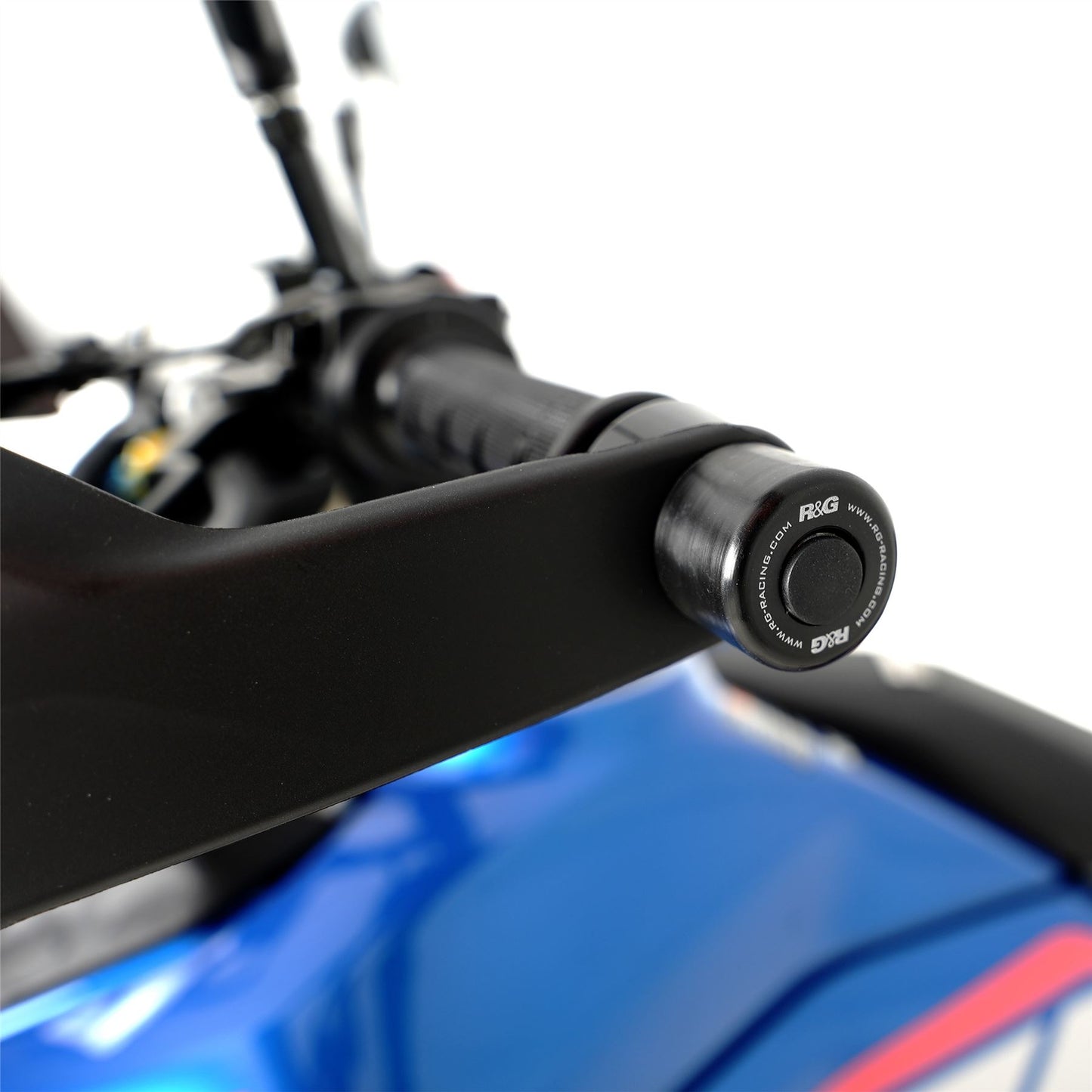 Bar End Sliders for the Yamaha Tenere World Rally(T7) '23-, Tenere 700 '19- , Tenere 700 World Raid '22- & Tenere 700 Rally '21- (with OEM hand guards)