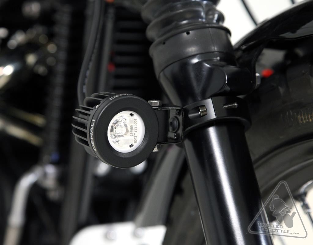 DENALI 50mm-60mm Tube Mount Kit For Mounting Auxiliary Lights To Inverted Fork Tubes
