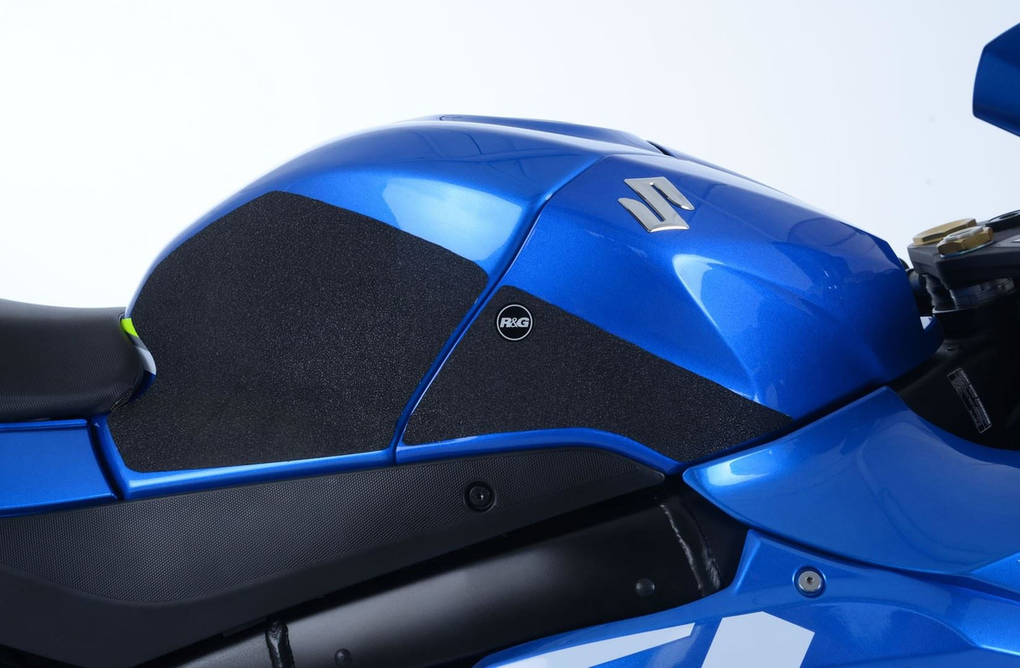 R&G Tank Traction Grips for Suzuki GSX-R1000 '17- '24 / GSX-R1000R '17- '24 Colour: Clear