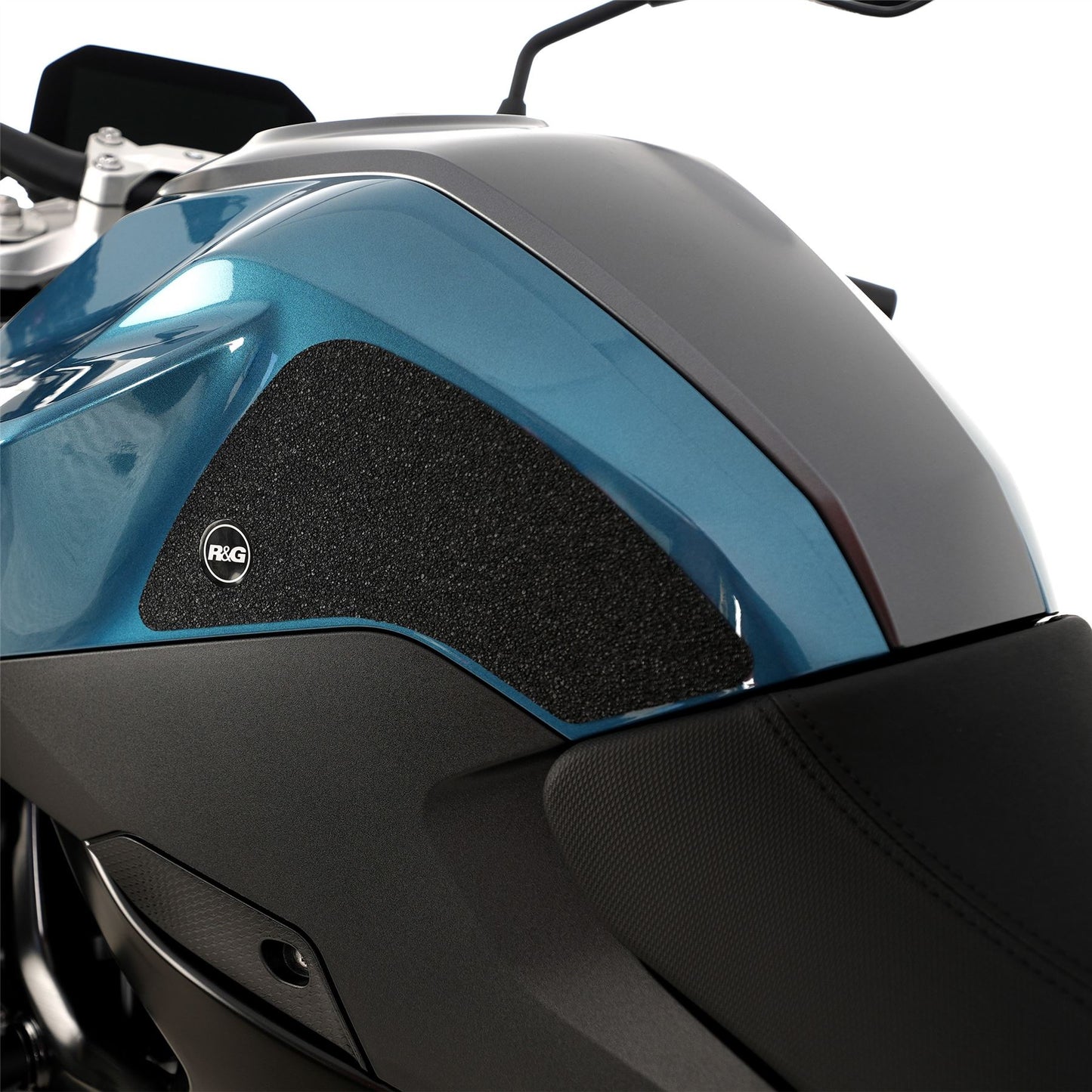 R&G Tank Traction Grips for BMW F900 R '20- Colour: Clear