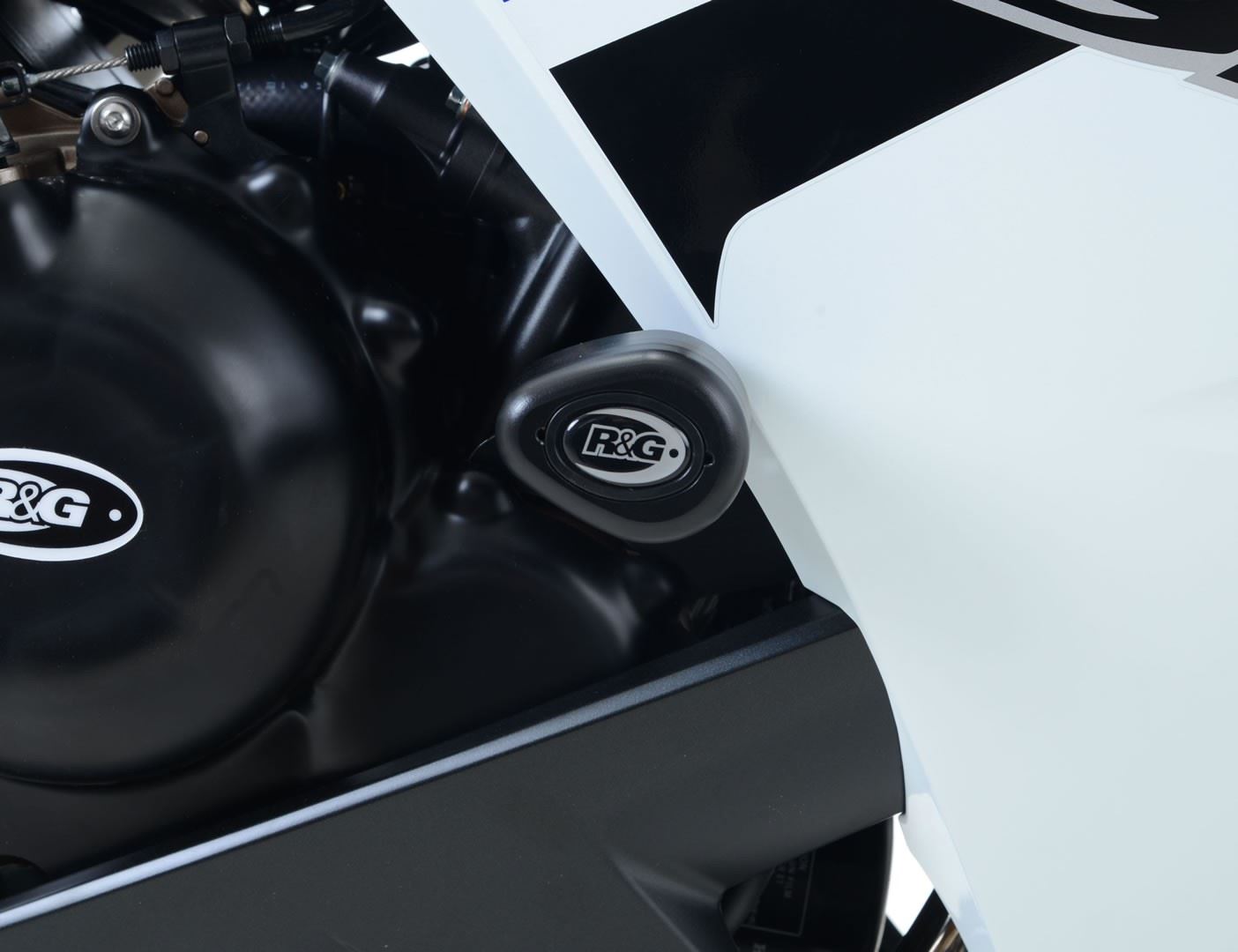 Crash Protectors - Aero Style for Honda CBR500R '16-'18 Colour: White