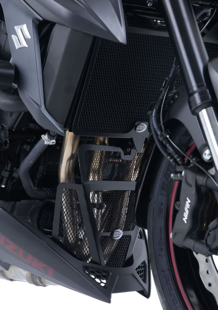 Radiator Guards for Suzuki GSR750 '11- '24 and Suzuki GSX-S750 '17- '24 Colour: Black