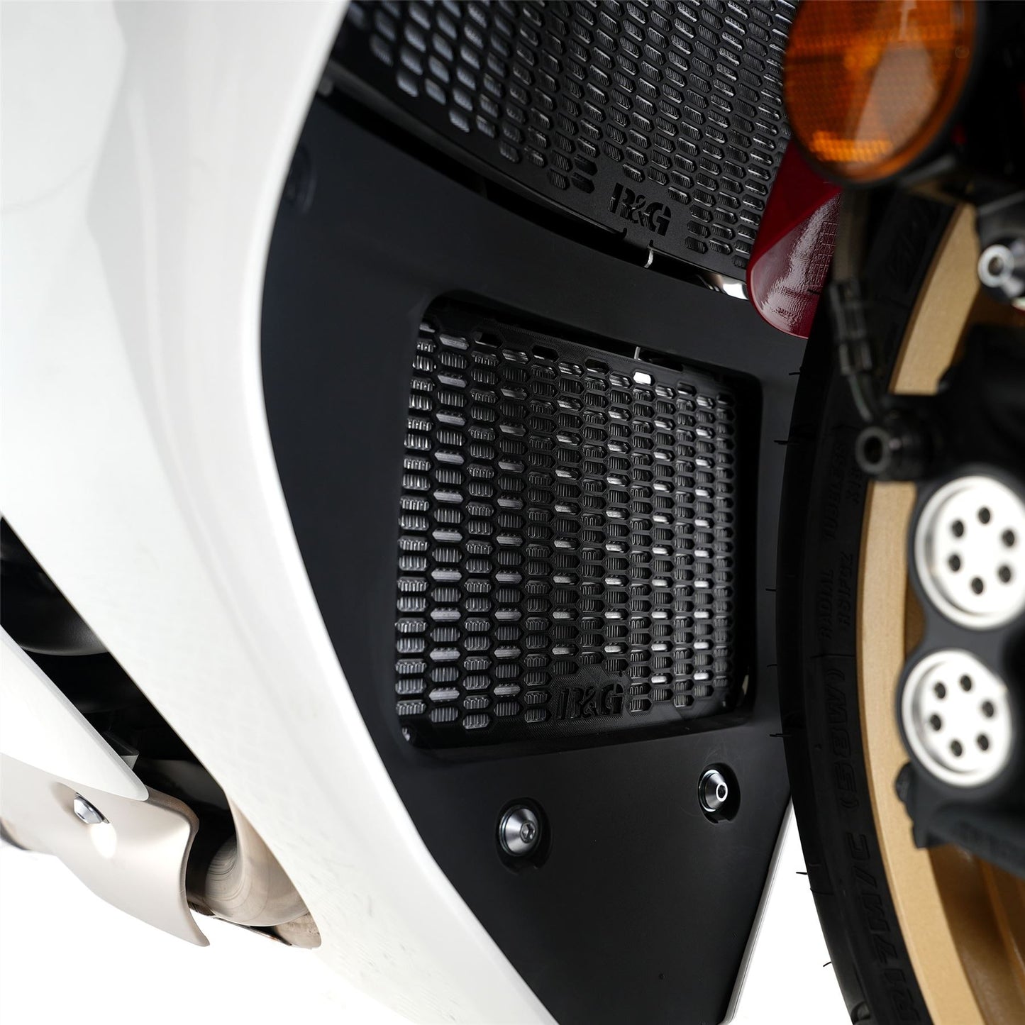 PRO Oil Cooler Guard for Yamaha YZF-R1 '15- Colour: Texture Matt Black