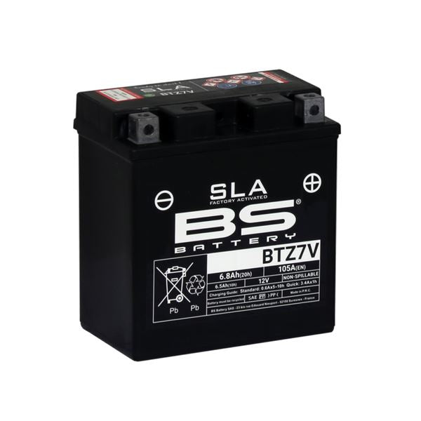 BS BTZ7V SLA (WC) Factory Activated Battery