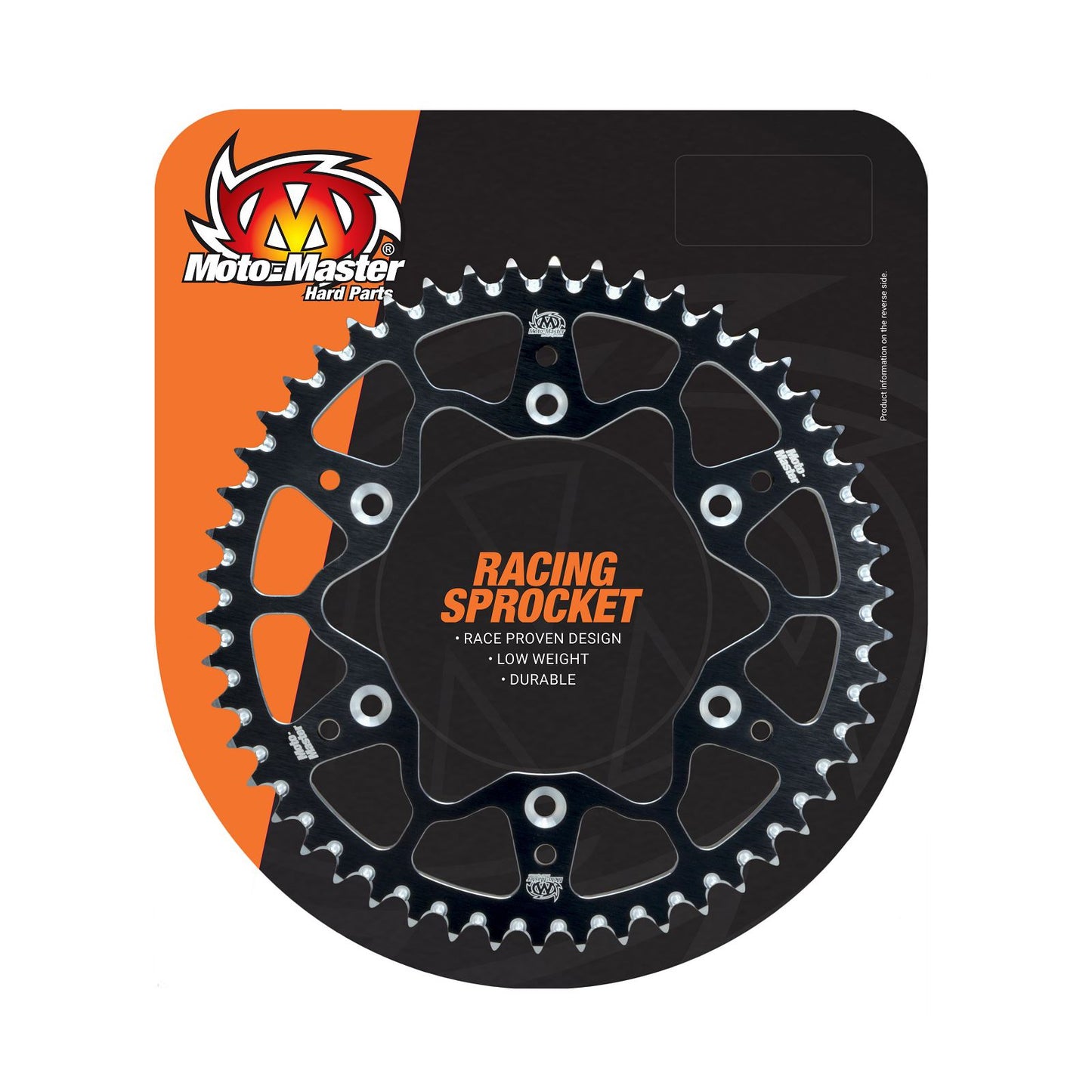 Moto-Master 7075 Alu Rear Sprocket - Black - 520-52 - KTM/Hqv/GasGas