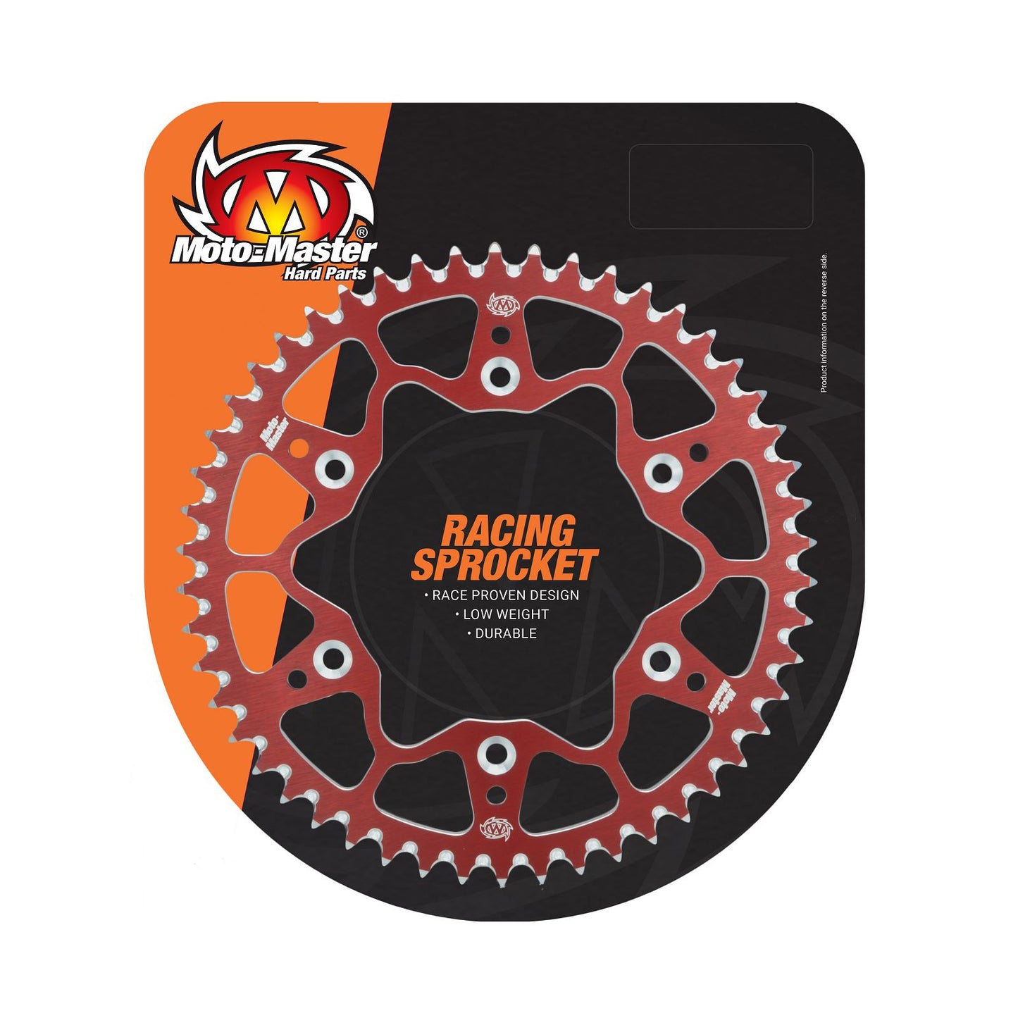 Moto-Master 7075 Alu Rear Sprocket - Red - 520-51 - KTM/Hqv/GasGas