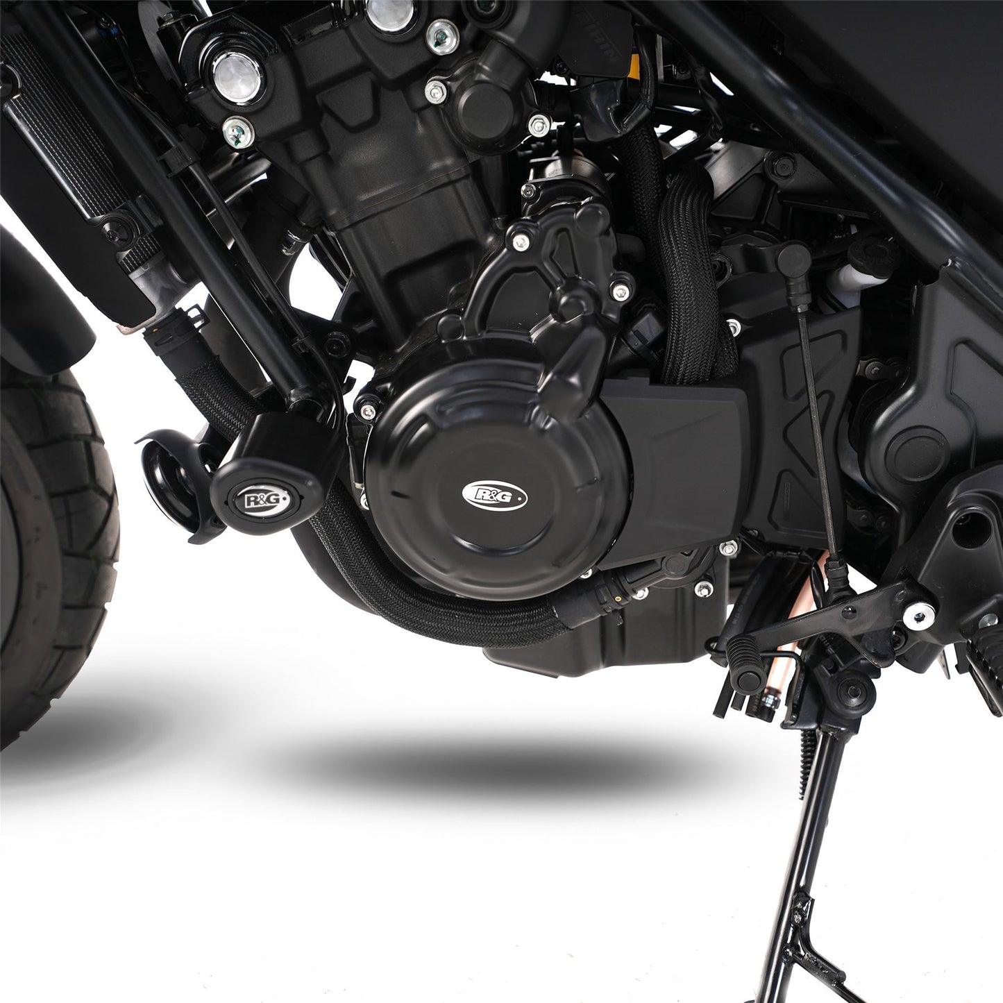 Engine Case Covers for Honda CBR500R '19-, CB400X '19-, CB500F '19-, CB500X '19- & CL500 '23- '24, NX500 '24-