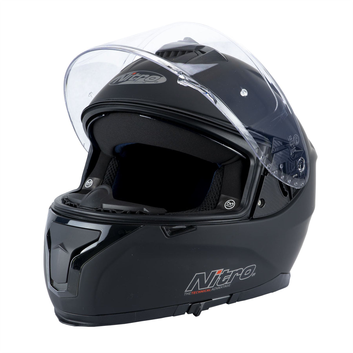 HELMET NITRO N540 DVS SATIN BLACK XS-54