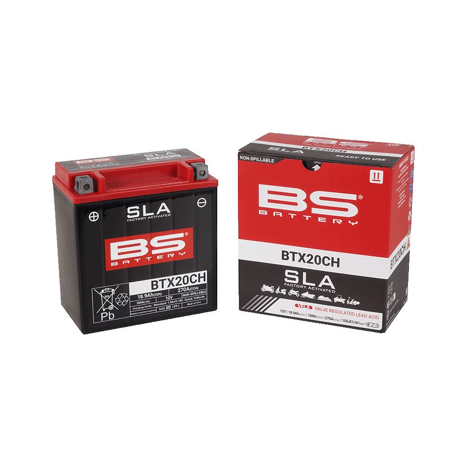 BS BTX20CH SLA (WC) Factory Activated Battery