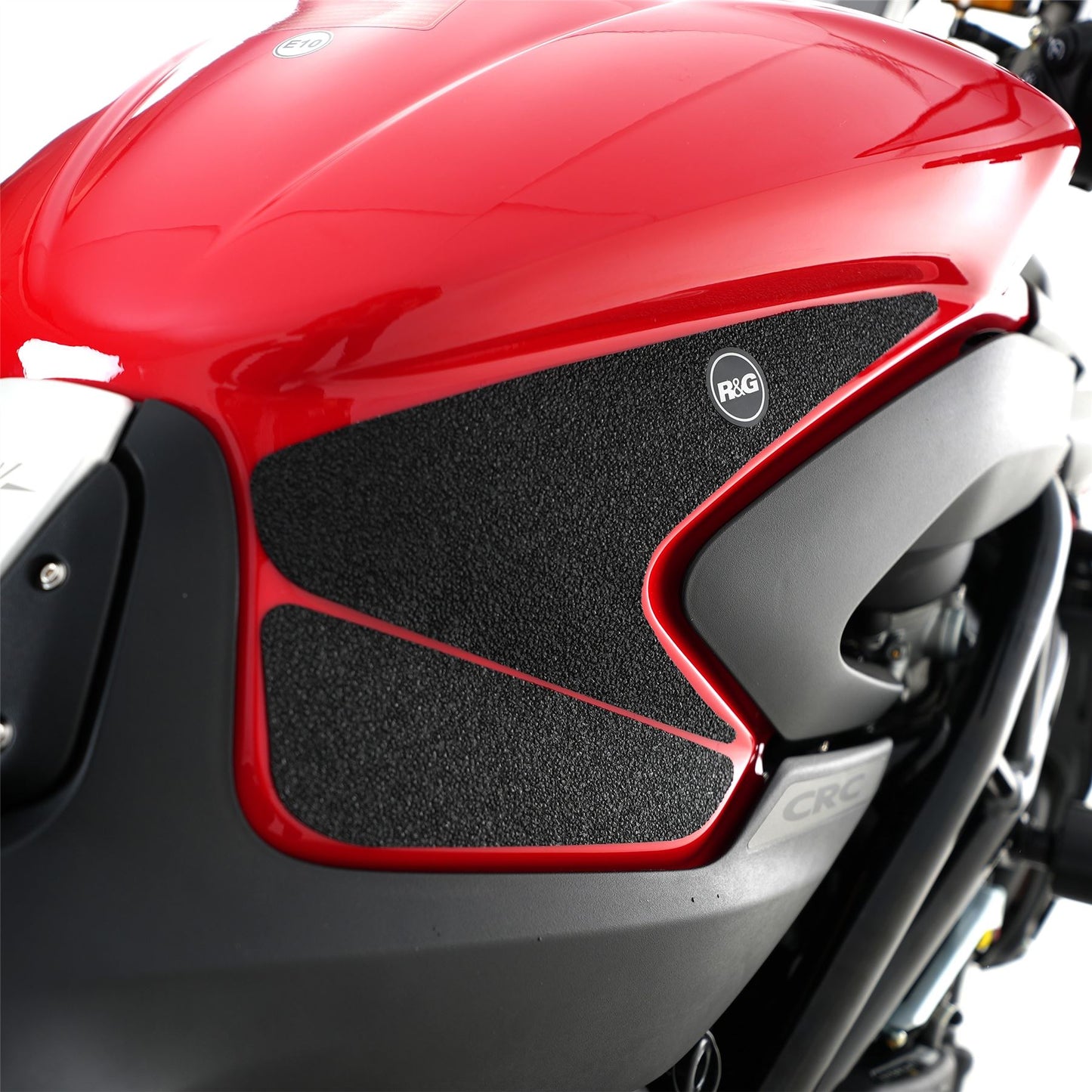 R&G Tank Traction Grips for MV Agusta Brutale 1000RR '20-, Brutale 1000RS '24- Colour: Clear