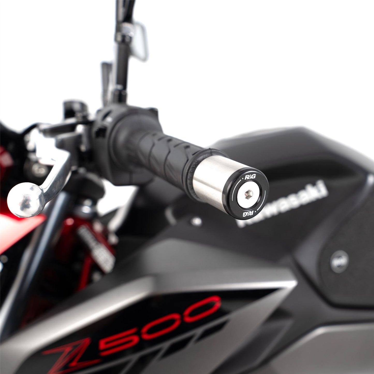 Bar End Sliders for KTM 690 Enduro '08, 690 SMC '08, SMC-R '12-'18, Kawasaki Z900 '17- /Z900RS '17- '24, Ninja 250/ 400 '18-, ZX-6R '19- '24, Z400, Z250 '19-, Z650RS '21- '24, ZH2 '20- '24, ZX-4R(R) (SE) ’23- '24, Z500 (NINJA) '24-