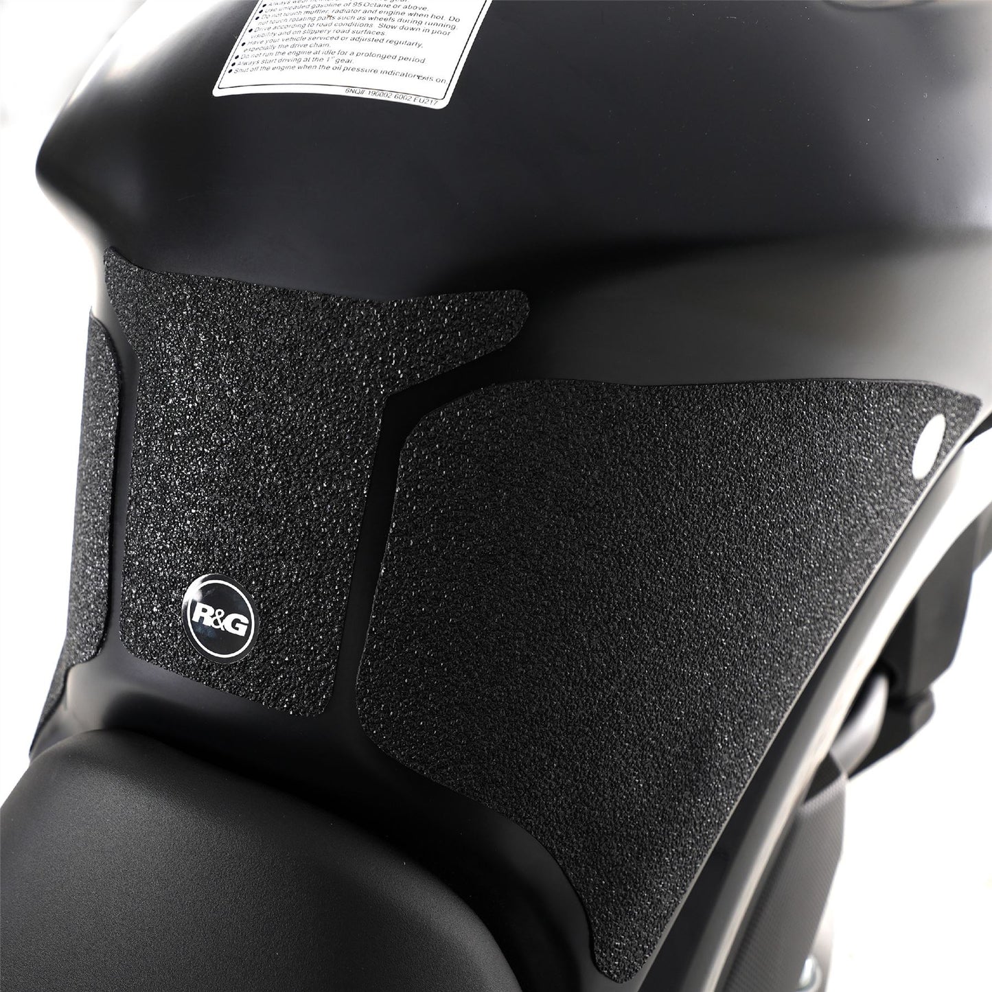 R&G Tank Traction Grips for CFMoto 650GT '19- Colour: Clear