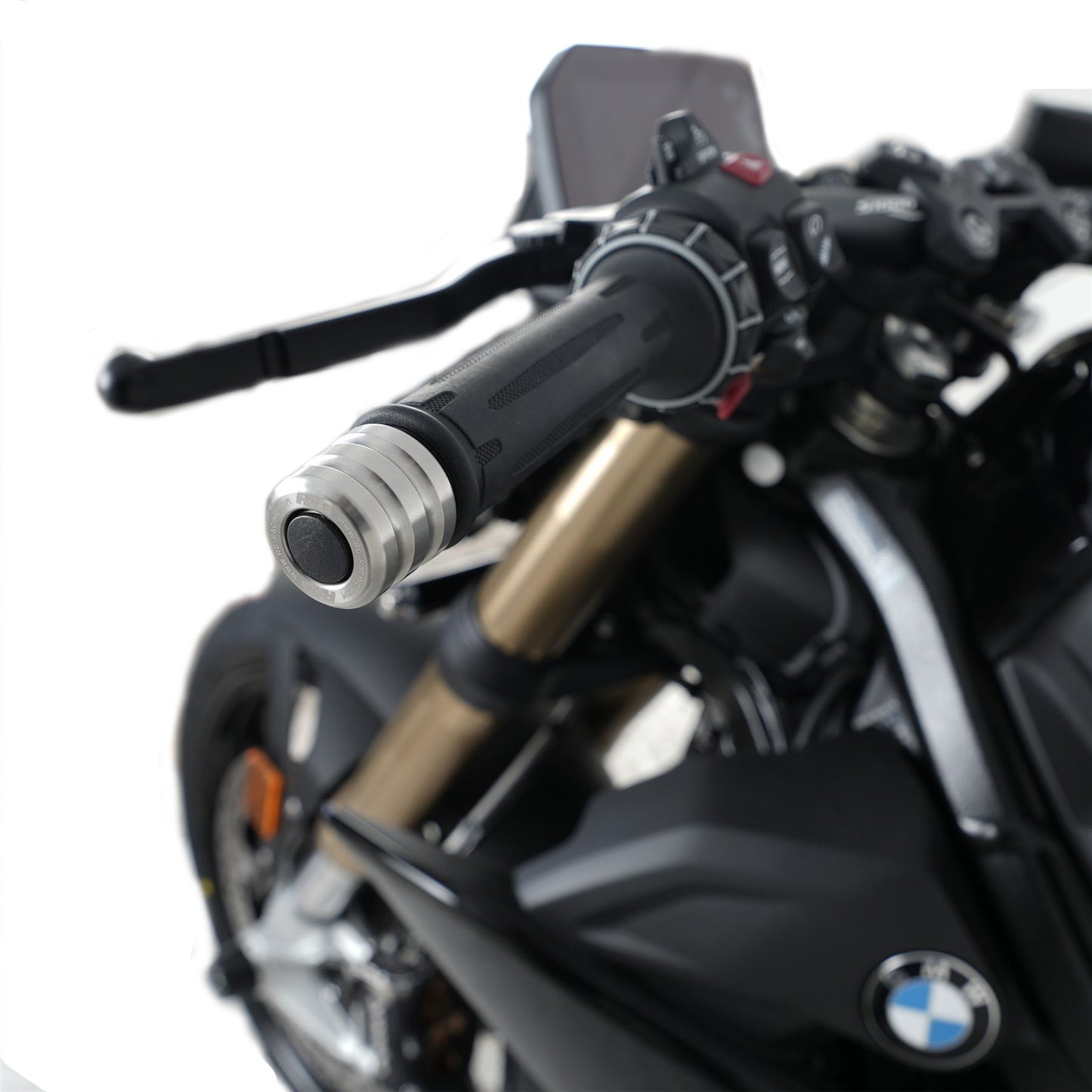 R&G Stainless Steel Bar Ends for BMW S1000R '21- / Sport/ M Sport '21- '24/ F 850GS '22-/ F850GSA 19- & M1000R '23- '24