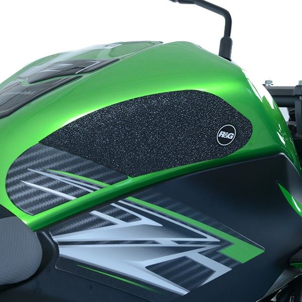 R&G Tank Traction Grips for Kawasaki Z125 '19-'20 Colour: Black