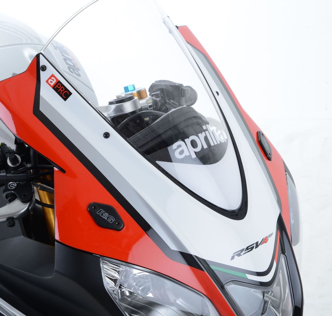 Mirror Blanking Plates for Aprilia RS4 125 '11- 20, RSV4 & RS660 '21- '24 models