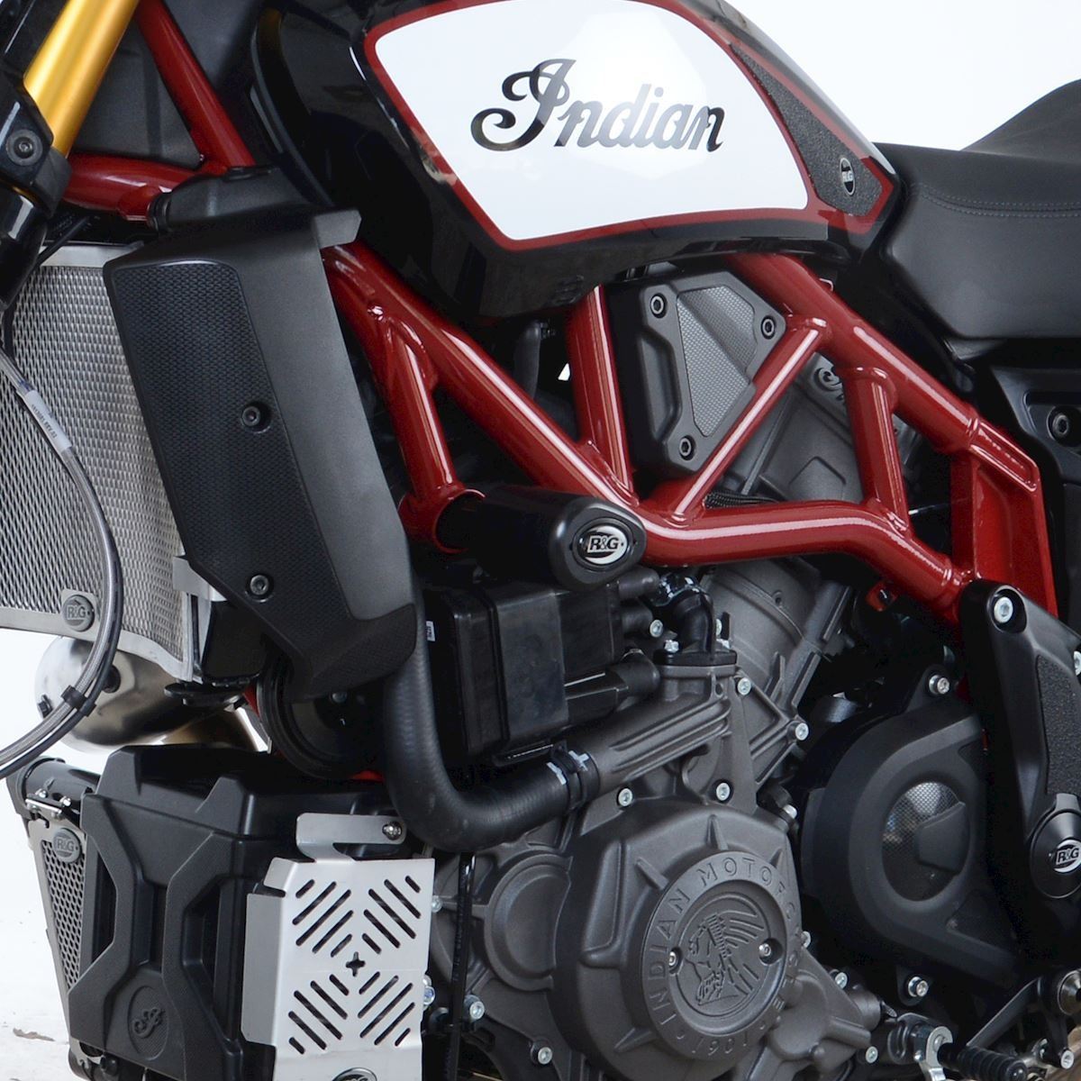 Crash Protectors - Aero Style for Indian FTR1200/S '19- Colour: Black