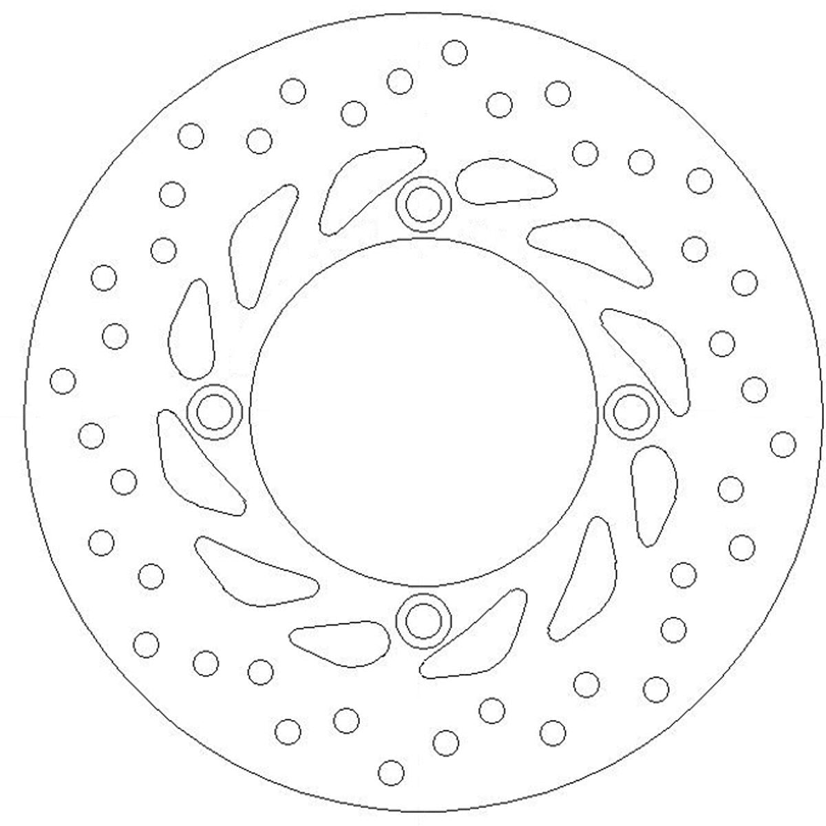 Ferodo Brake Disc Solid FMD0425R