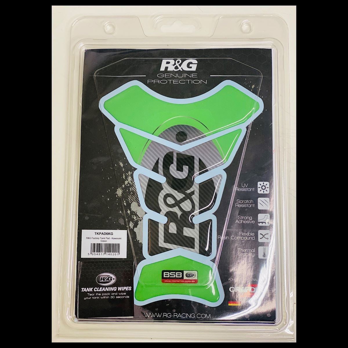 R&G \Factory\" Tank Pad" Colour: Yamaha Blue