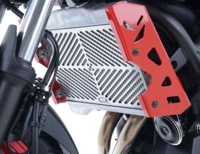 Stainless Steel Radiator Guard for Fantic Caballero 700 '23-, Yamaha MT07 '14-, MT-07 (FZ-07) Motocage '15-, XSR700 '16- and Tracer 700 '16-'20 (FJ-07) models