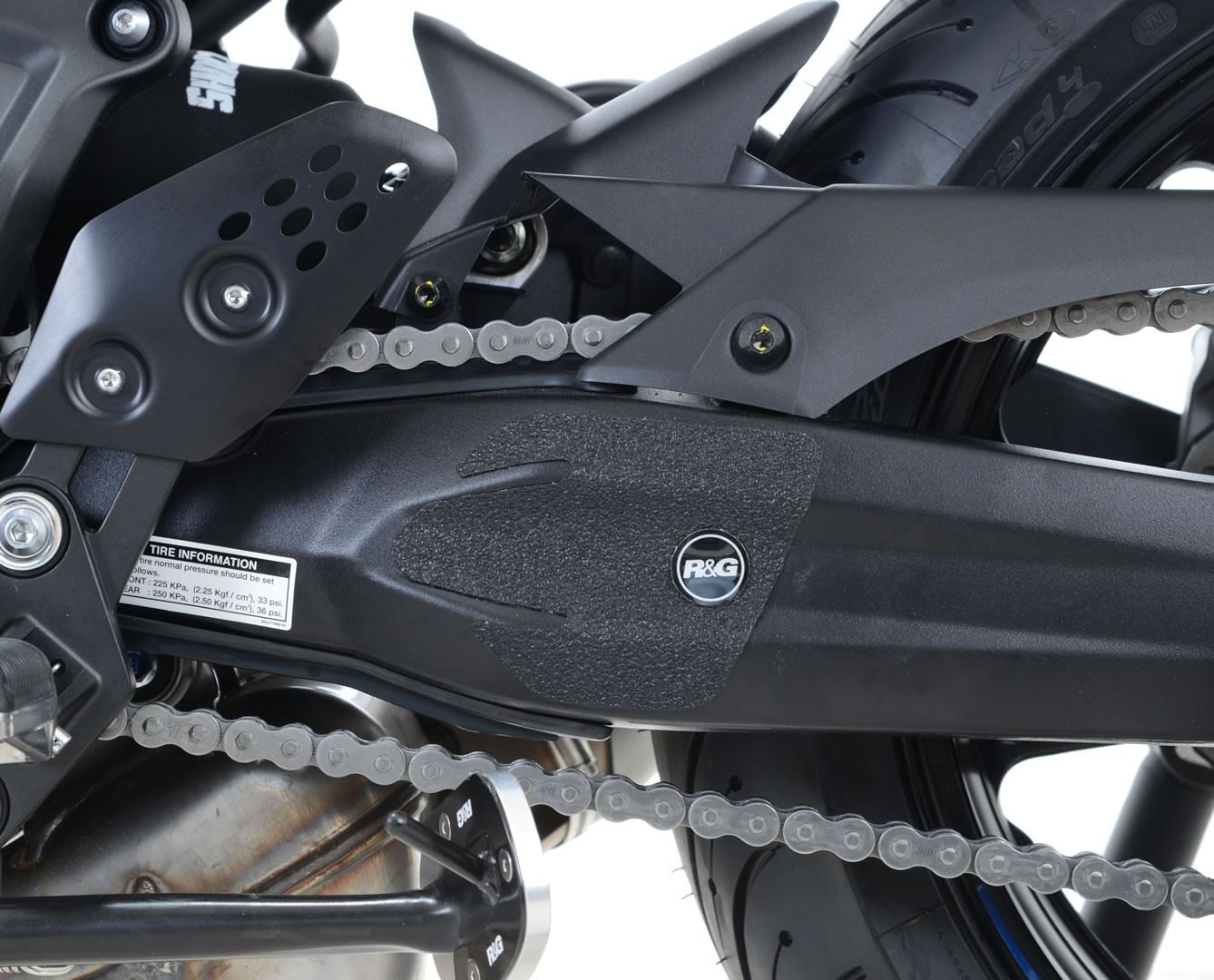 R&G Boot Guard Kit for Yamaha Tracer 700 '16- (FJ-07) & Tracer 7 (GT) '21-