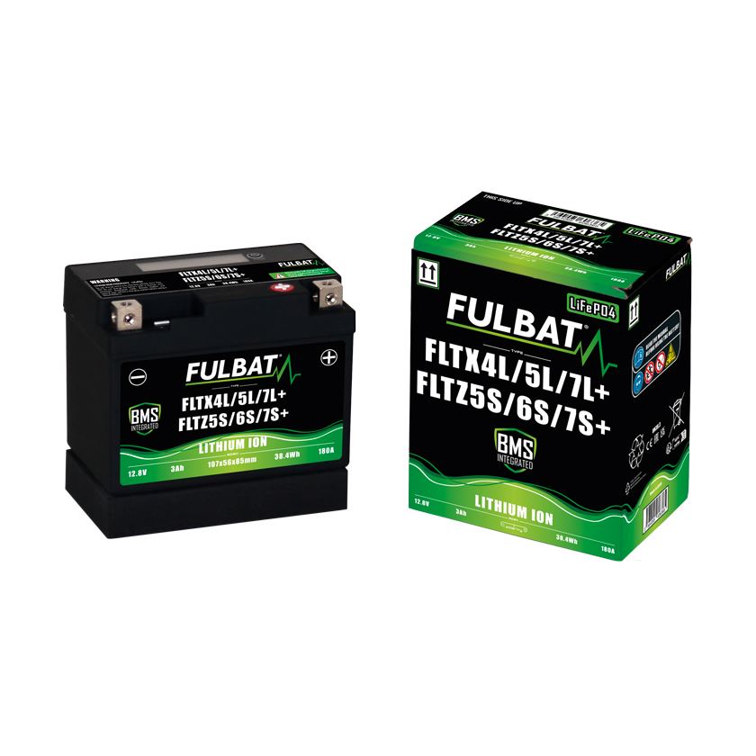 Fulbat FLTX4L/5L/7L-FLTZ5S/6S/7S (without LCD) Lithium Battery