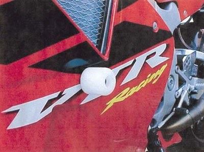 Crash Protectors - Classic Style for Honda VTR1000 SP-1 (RC51) Colour: White