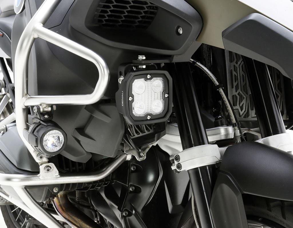 DENALI Auxiliary Light Mounting Brackets for BMW R1200GSA '14- & R1250GSA '19-