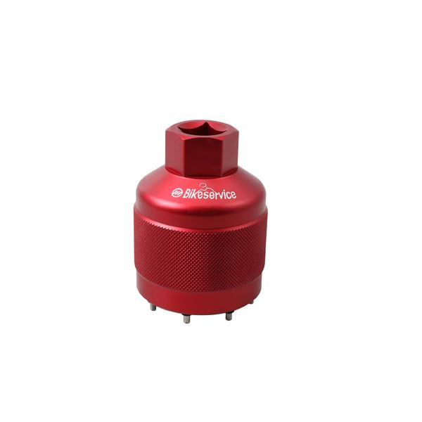 Bikeservice Tools Socket for Ohlins Mechatronics Fork Cap BSD50007