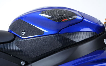 R&G Tank Traction Grip for Yamaha YZF-R6 '12-'16 Colour: Clear
