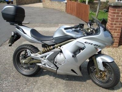 Crash Protectors - Classic Style for Kawasaki ER6-F (Ninja 650R faired) up to '08
