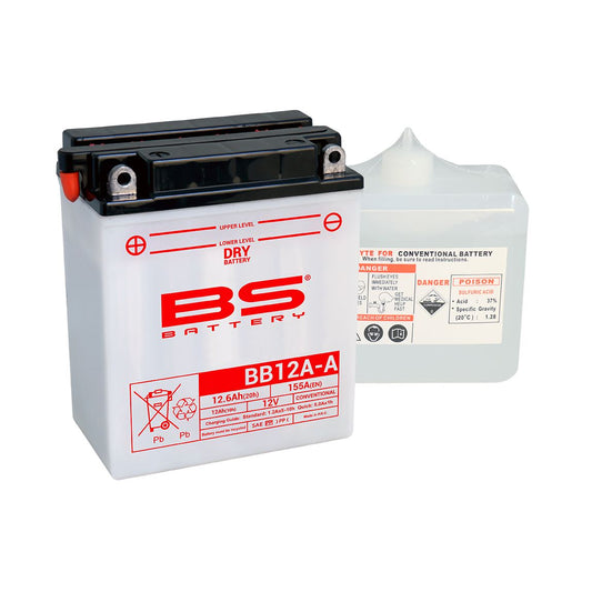 BS BB12A-A (12N12A-4A-1) (DC) Combi-Pack Dry Battery