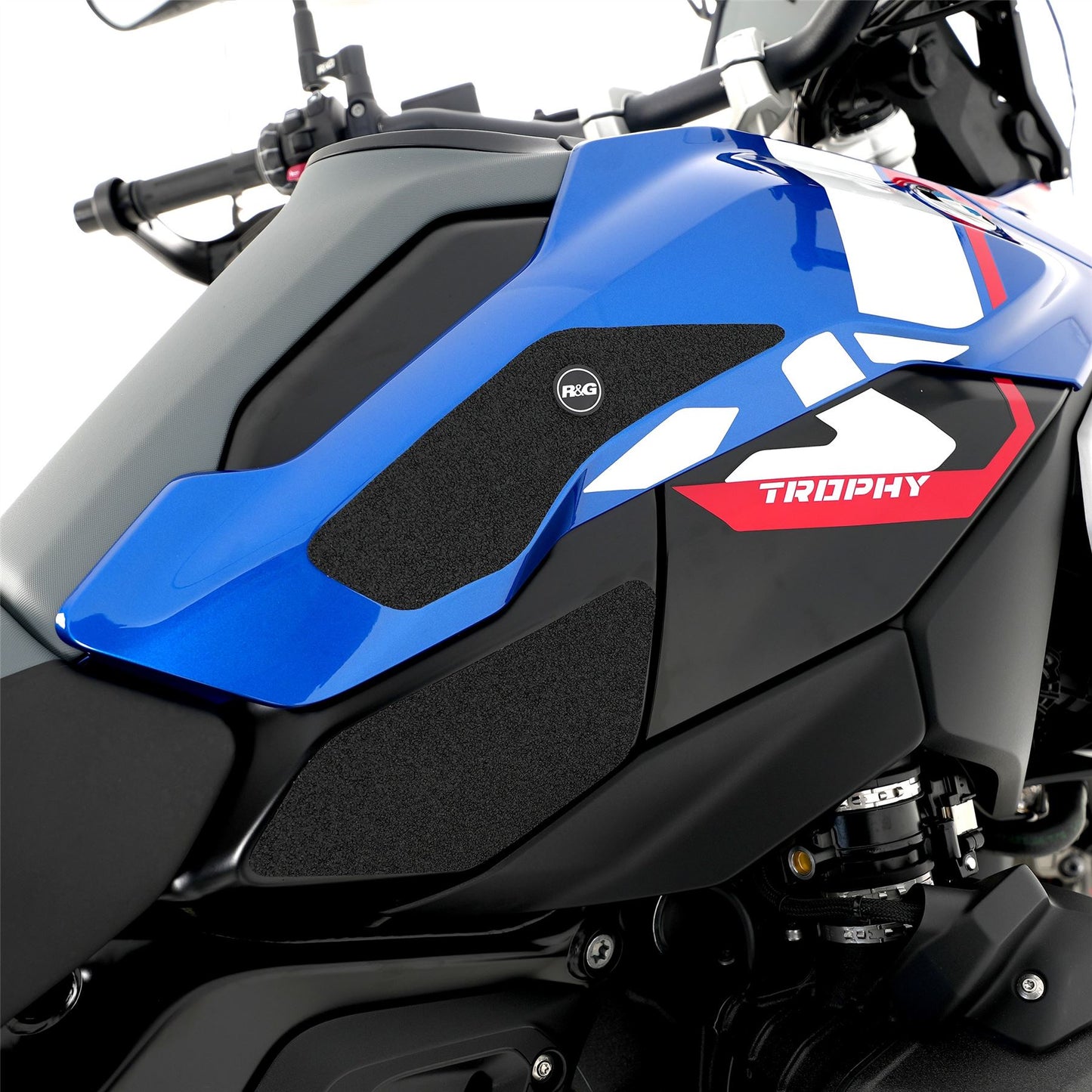 R&G Tank Traction Grips for BMW R 1300 GS '23- Colour: Black