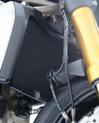 Radiator Guards for Ducati Monster 1200, 1200S, Monster 821 '14- & Hypermotard 950 ’19- (SP/RVE '21-), Diavel 1260 (S) '19-'20, Supersport (S) '17-20 & Supersport 950 S '21-  Colour: Black