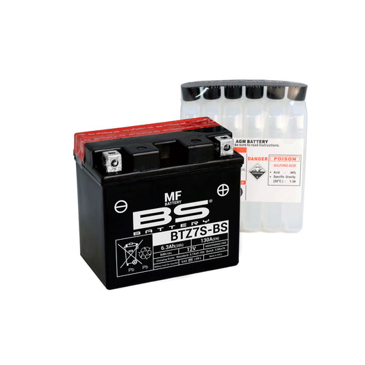 BS BTZ7S-BS (CP) Combi-Pack MF Battery