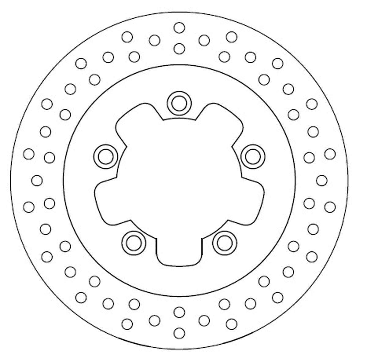 Ferodo Brake Disc Solid FMD0244R