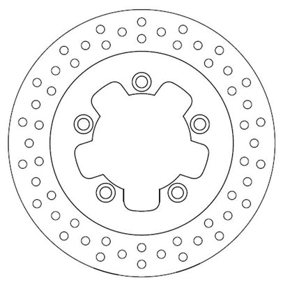 Ferodo Brake Disc Solid FMD0244R