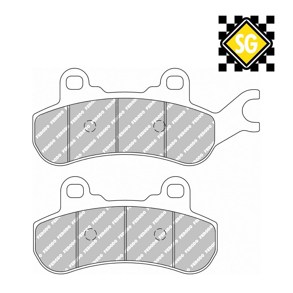 Ferodo FDB2315SG Sinter Grip Off-Road Compound Pad - FA682