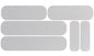 Eazi-Grip Universal Mini Strip Tank Grips - PRO Eazi-Grip Colour: Clear