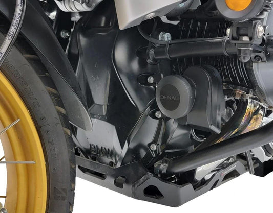DENALI SoundBomb Split Dual-Tone Air Horn Horn Mount for BMW R1250 GS & GS Adventure '21-'24