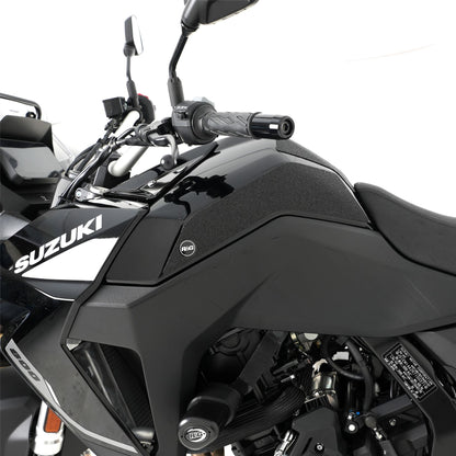 R&G Tank Traction Grips for Suzuki V-Strom 800DE / RE '23-  Colour: Black