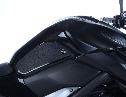 R&G Tank Traction Grip for Kawasaki Z900 '17-  & Kawasaki ZH2 '20- '24  Colour: Clear