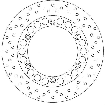 Ferodo Brake Disc Solid FMD0155R