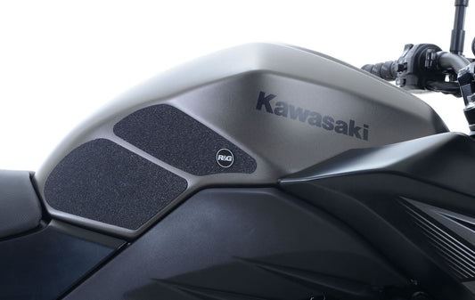 R&G Tank Traction Grip Kit For The Kawasaki Ninja 250 ('13-'17), Ninja 300 '13- and Kawasaki Z300 & Z250 '13-'18 models Colour: Black